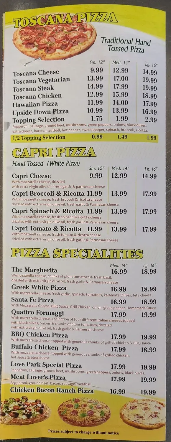 Menu 3