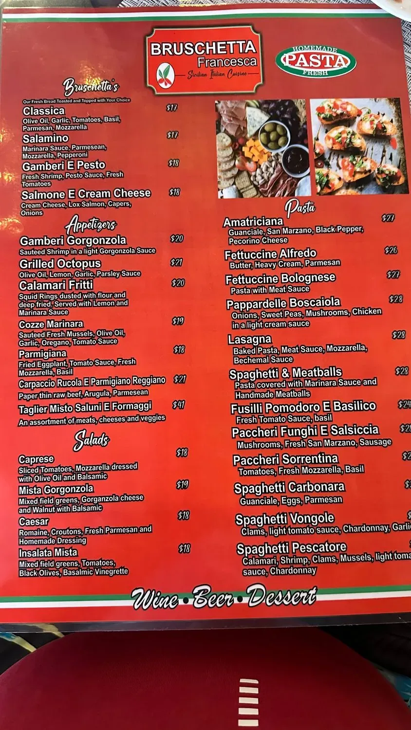 Menu 3