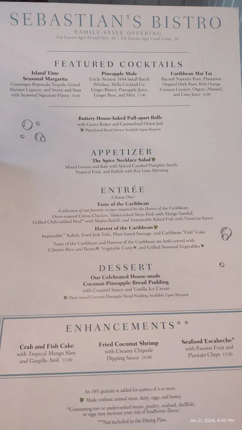 Menu 6