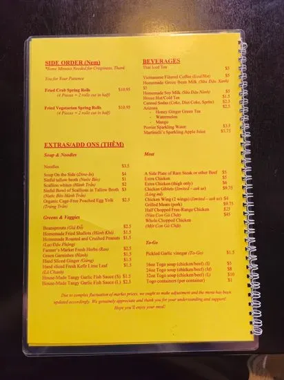 Menu 6