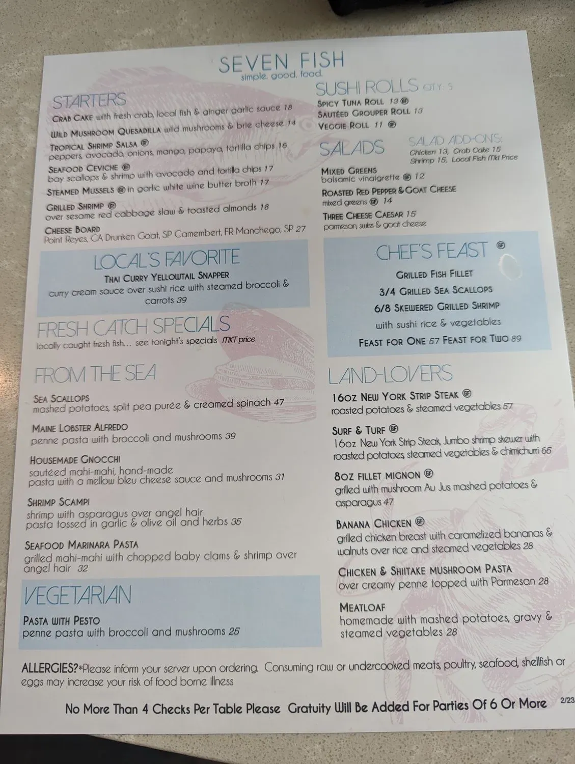 Menu 3