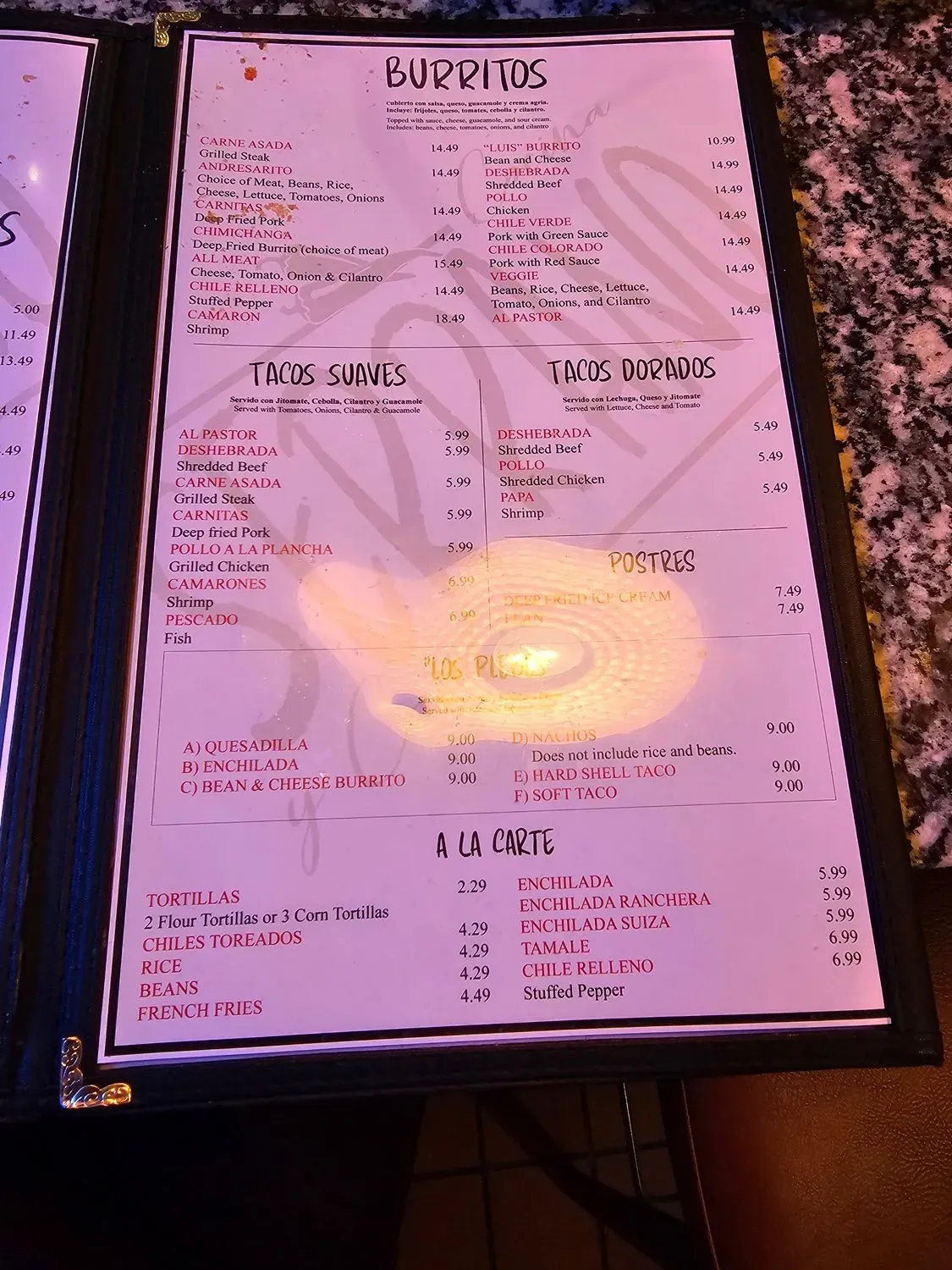 Menu 4