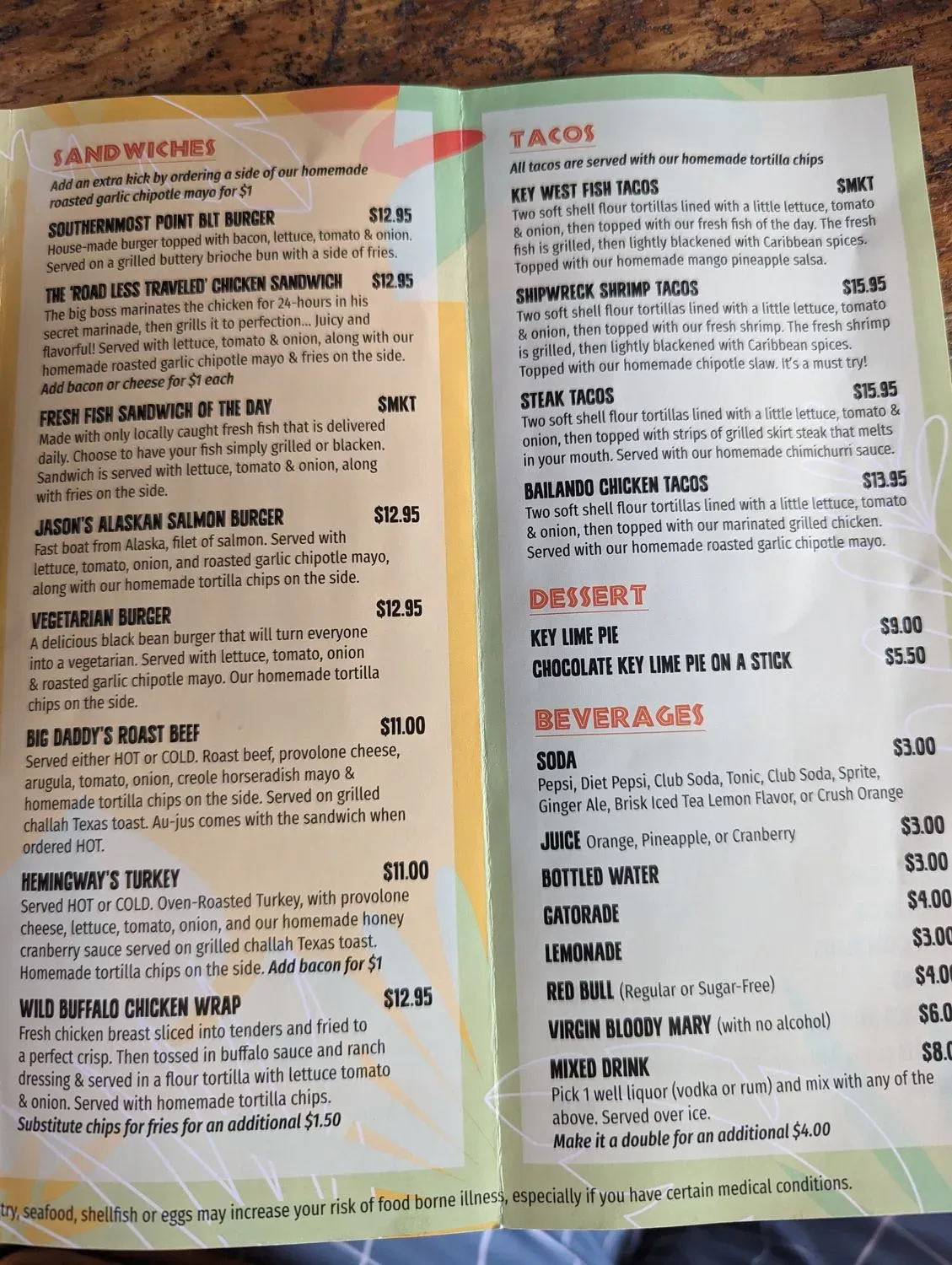 Menu 3