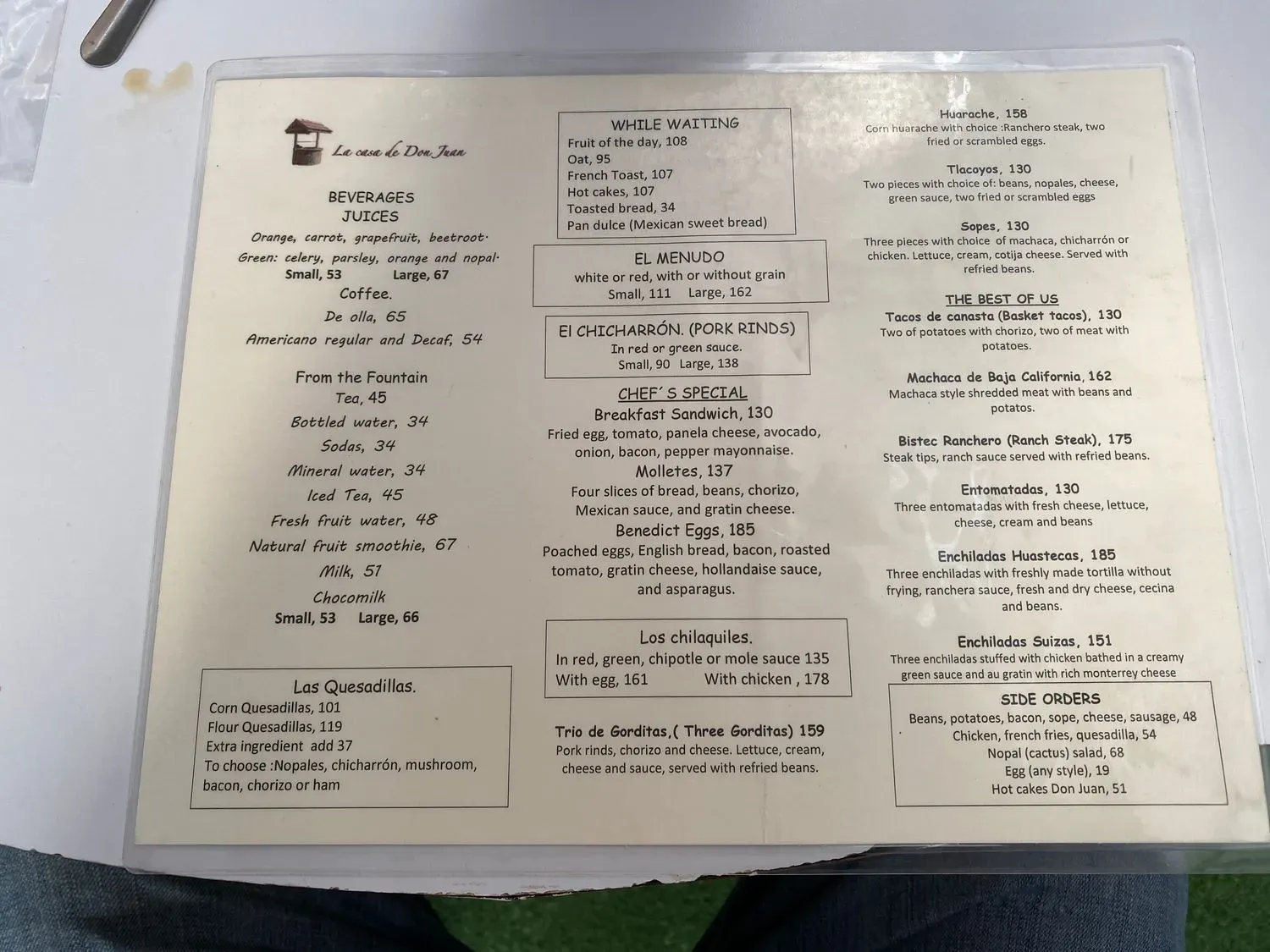 Menu 3