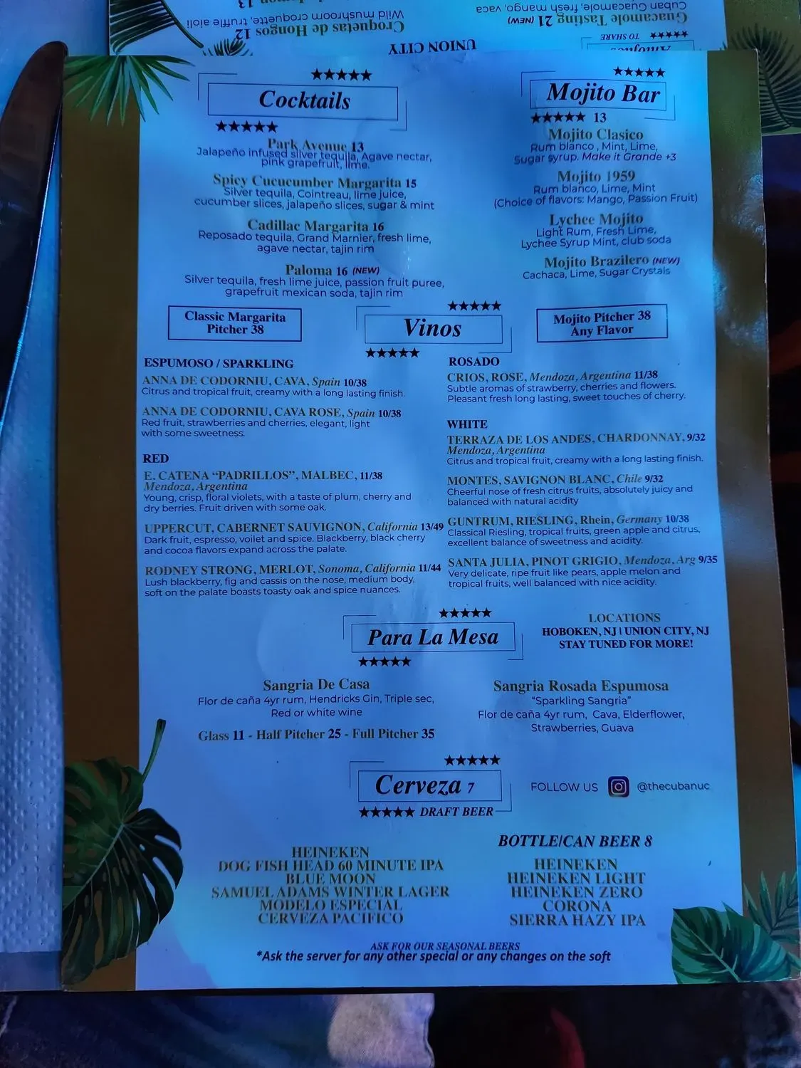 Menu 6