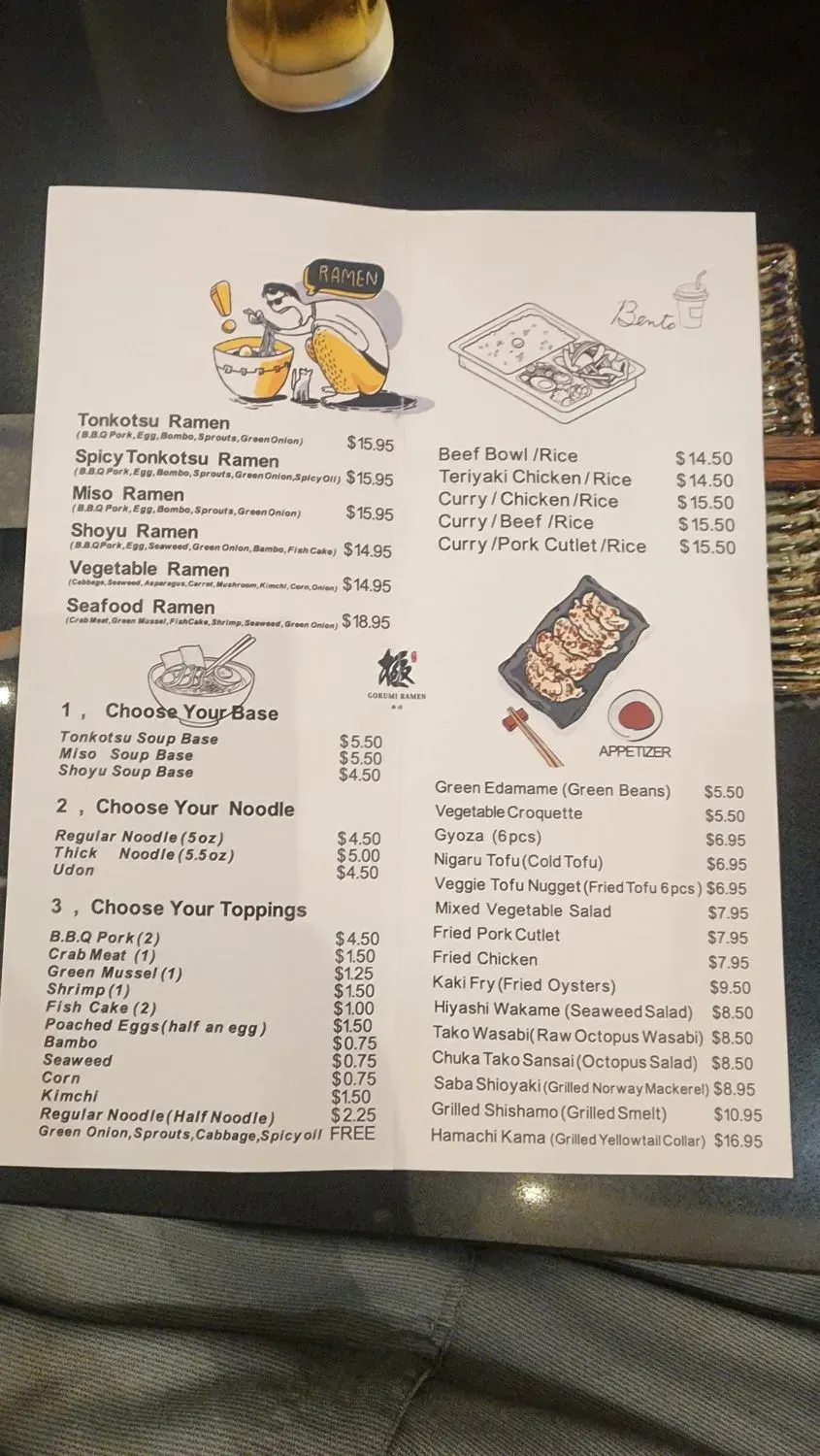 Menu 6