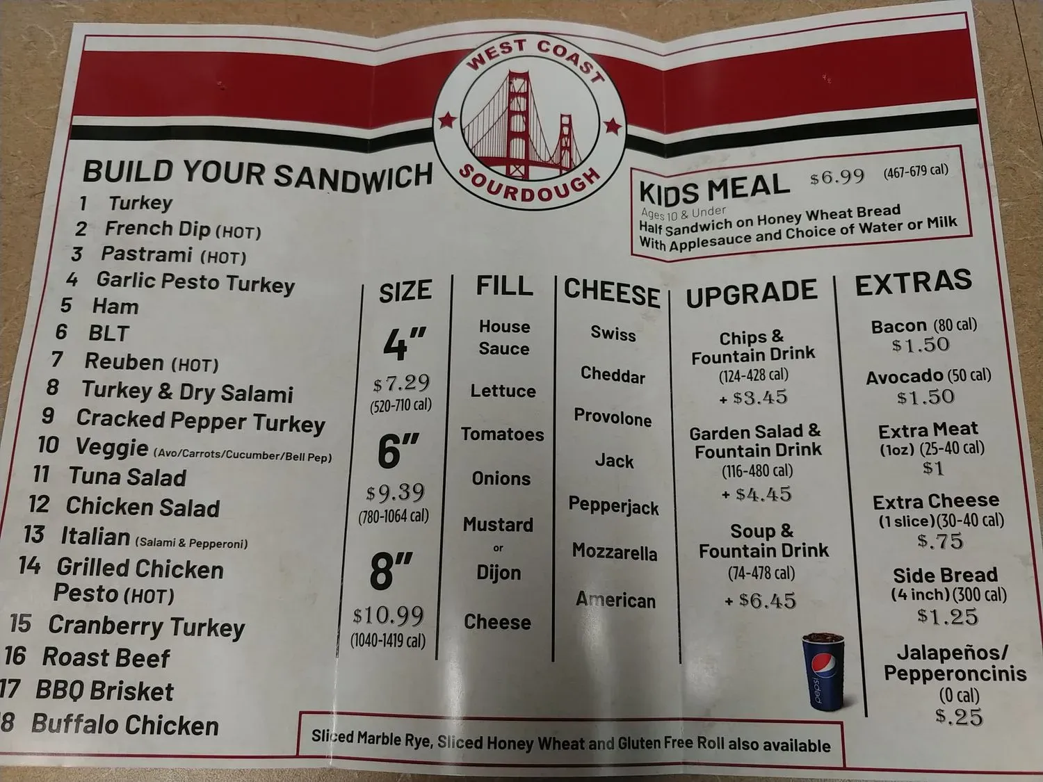 Menu 4