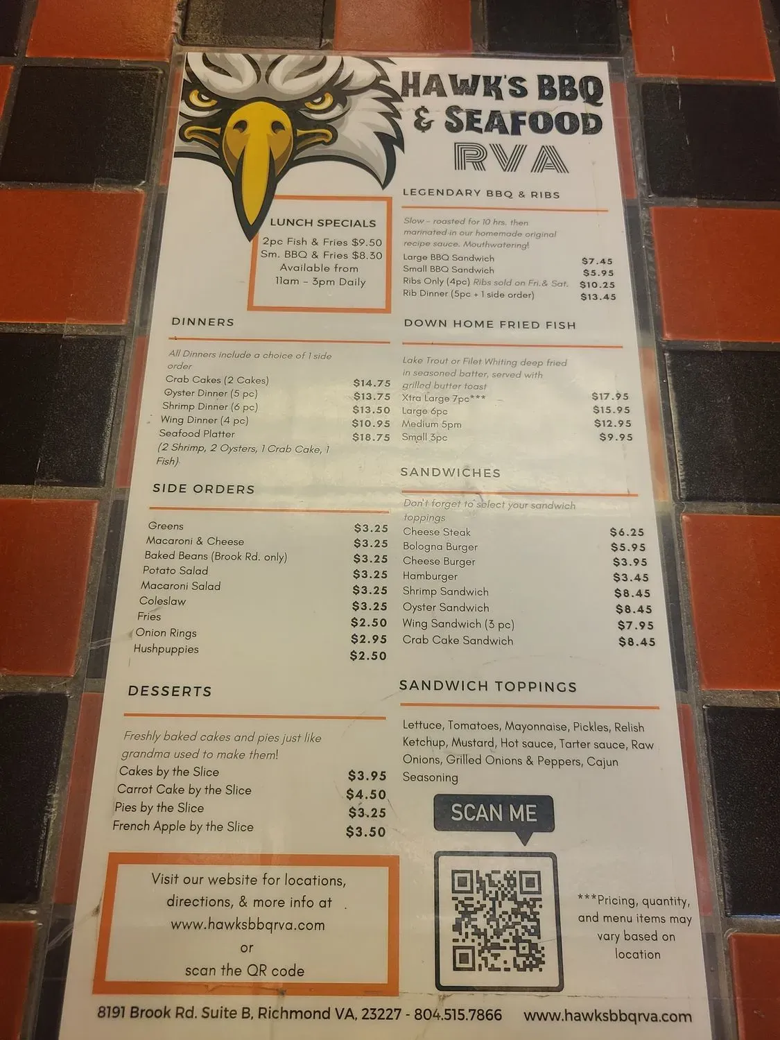 Menu 4