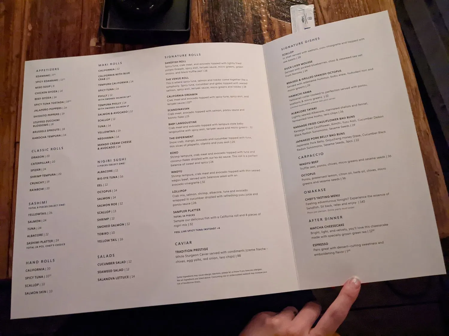 Menu 4