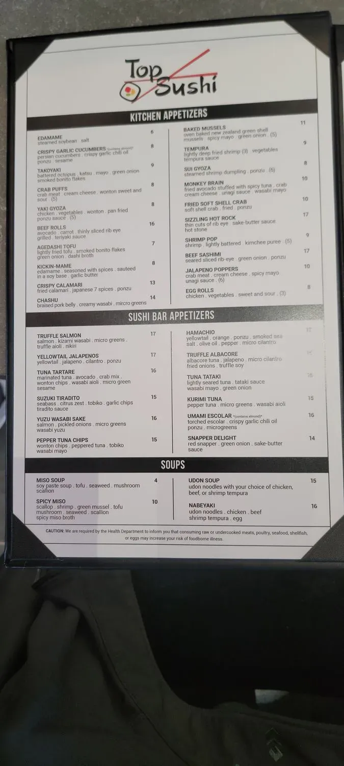 Menu 6