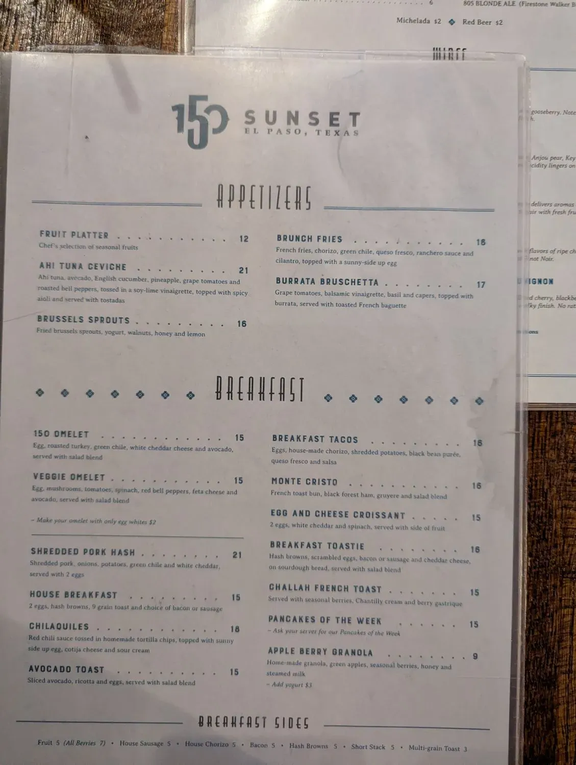 Menu 6