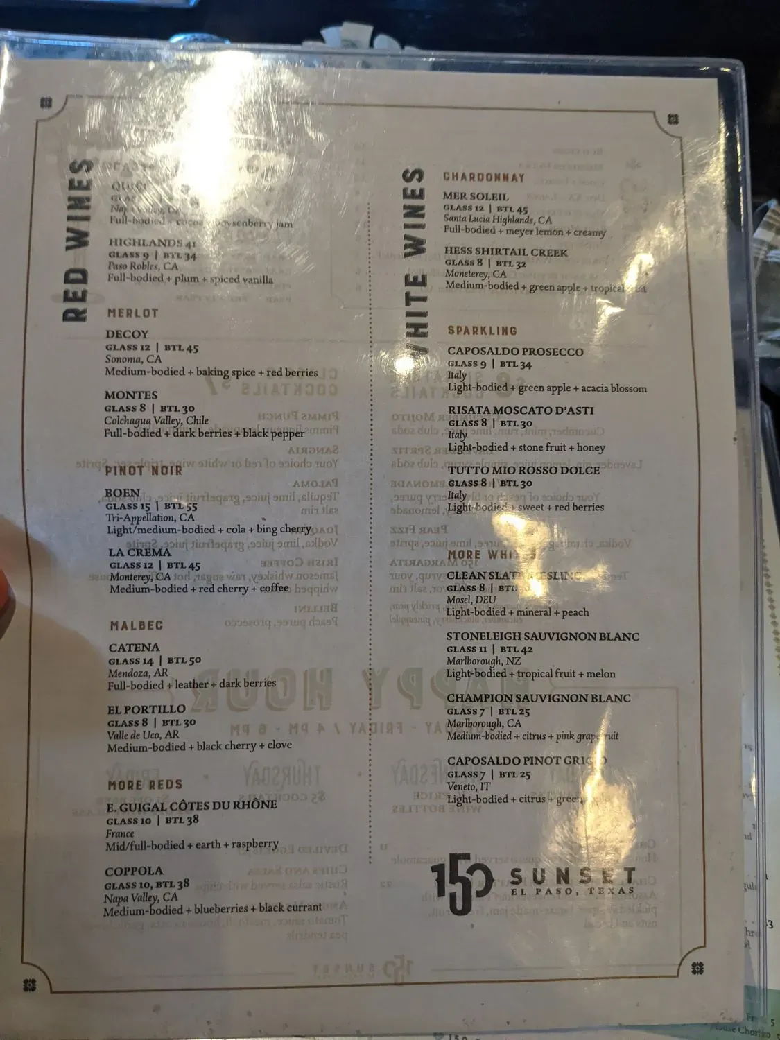 Menu 6