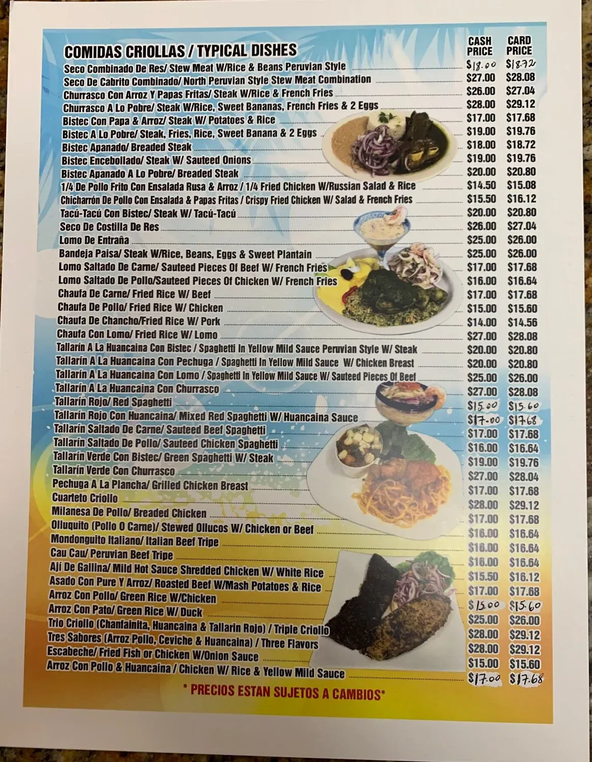 Menu 3