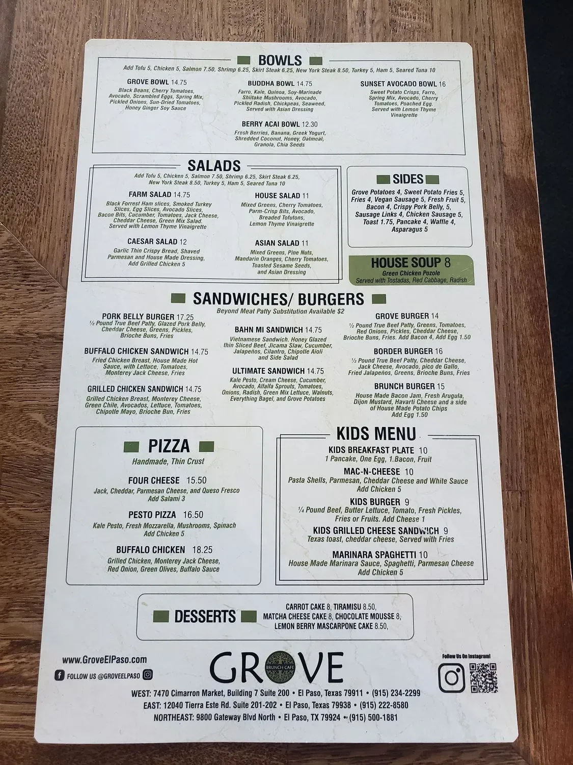 Menu 4