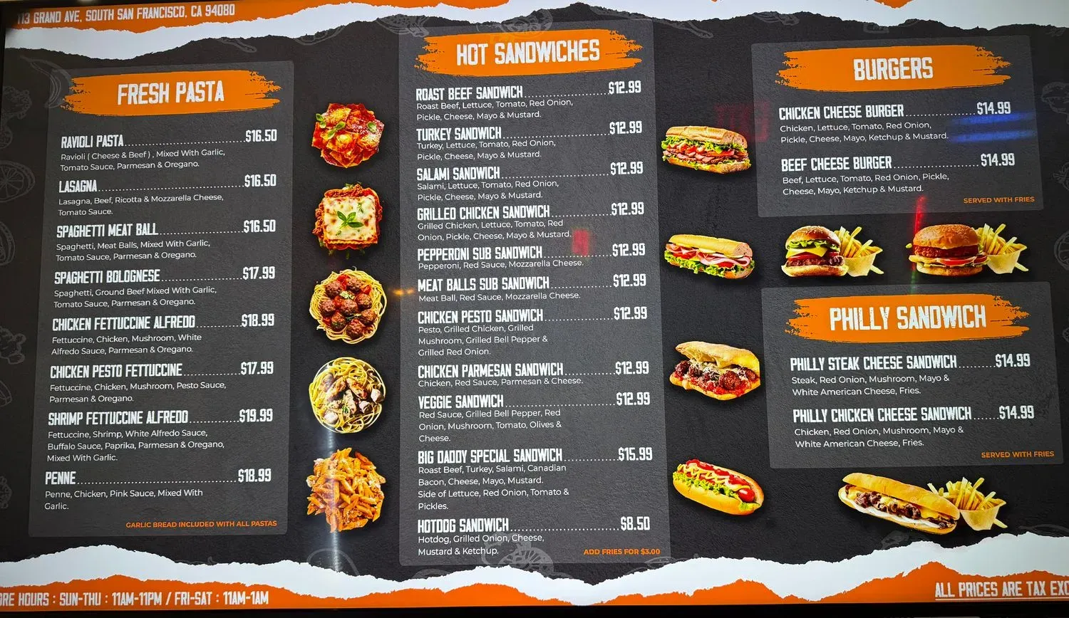 Menu 3