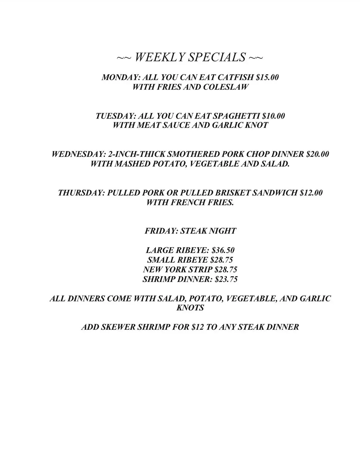 Menu 3