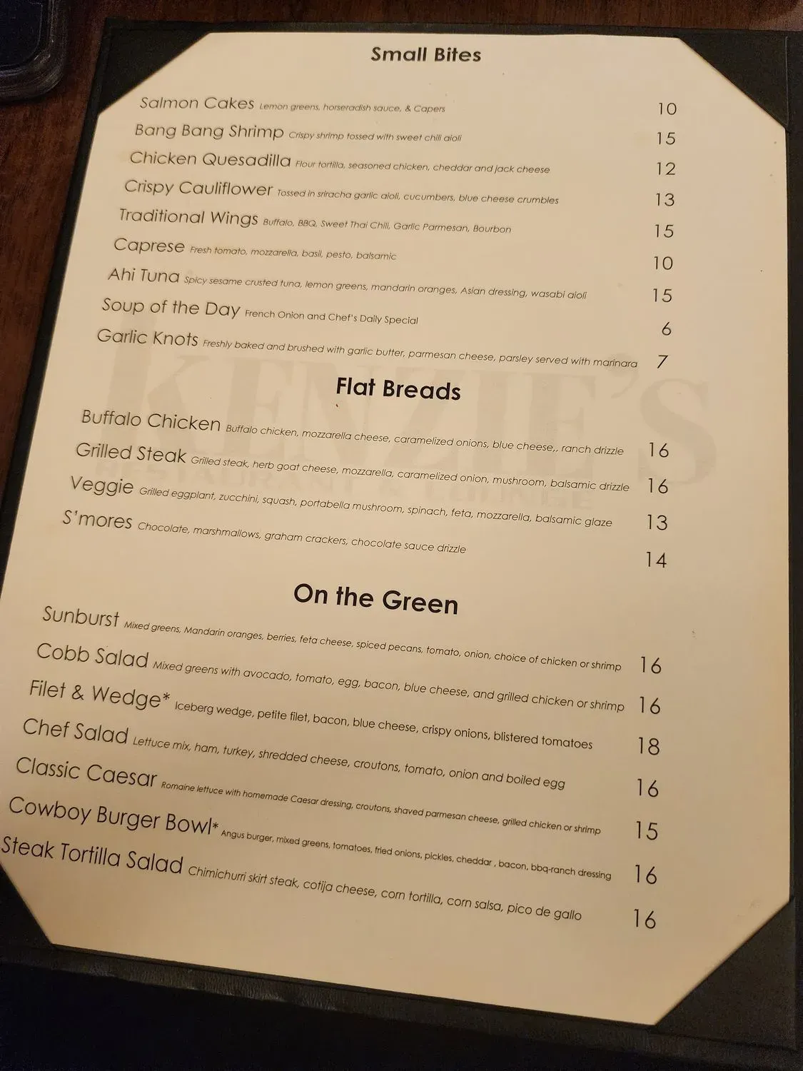 Menu 6