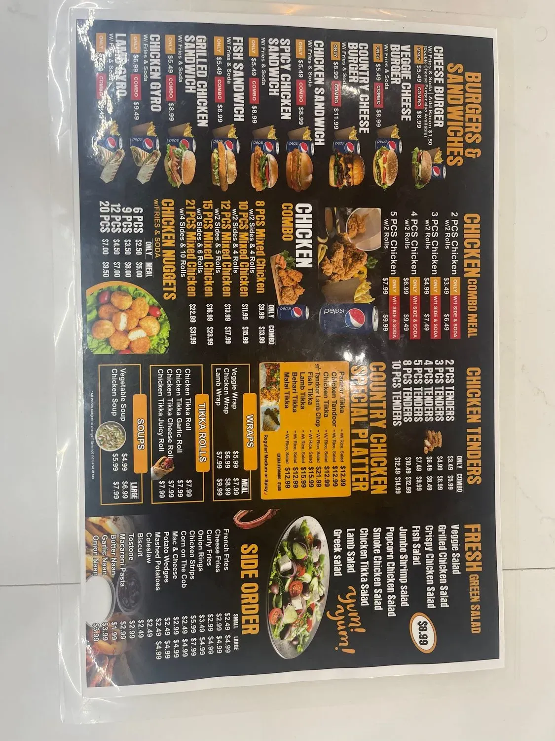 Menu 3