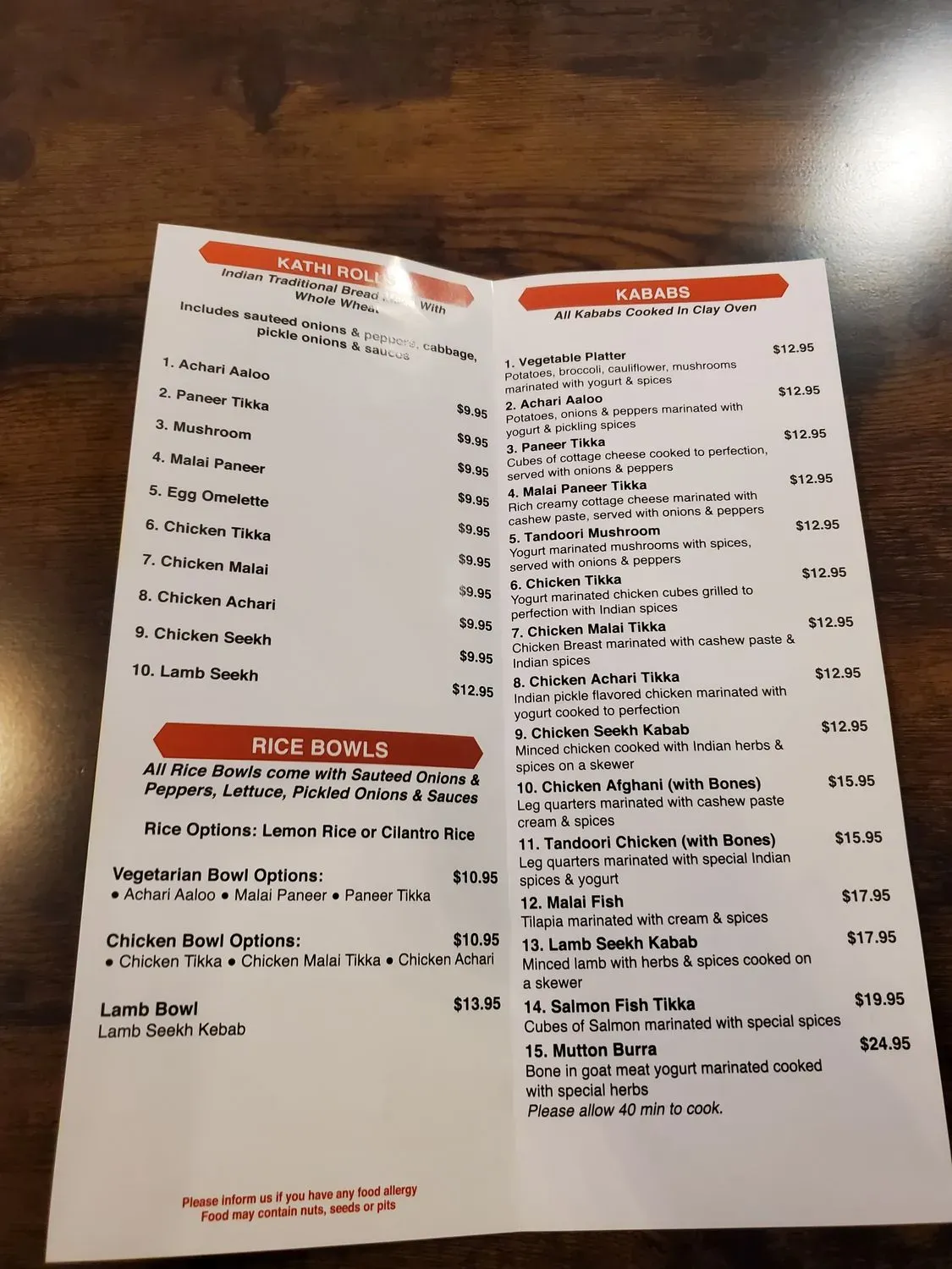 Menu 3