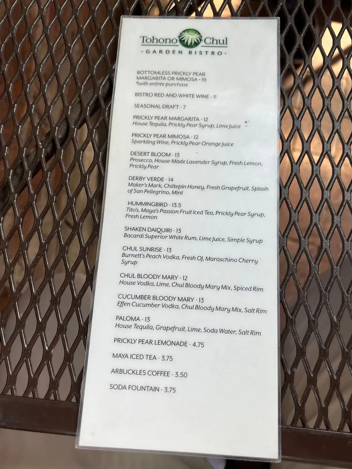 Menu 4