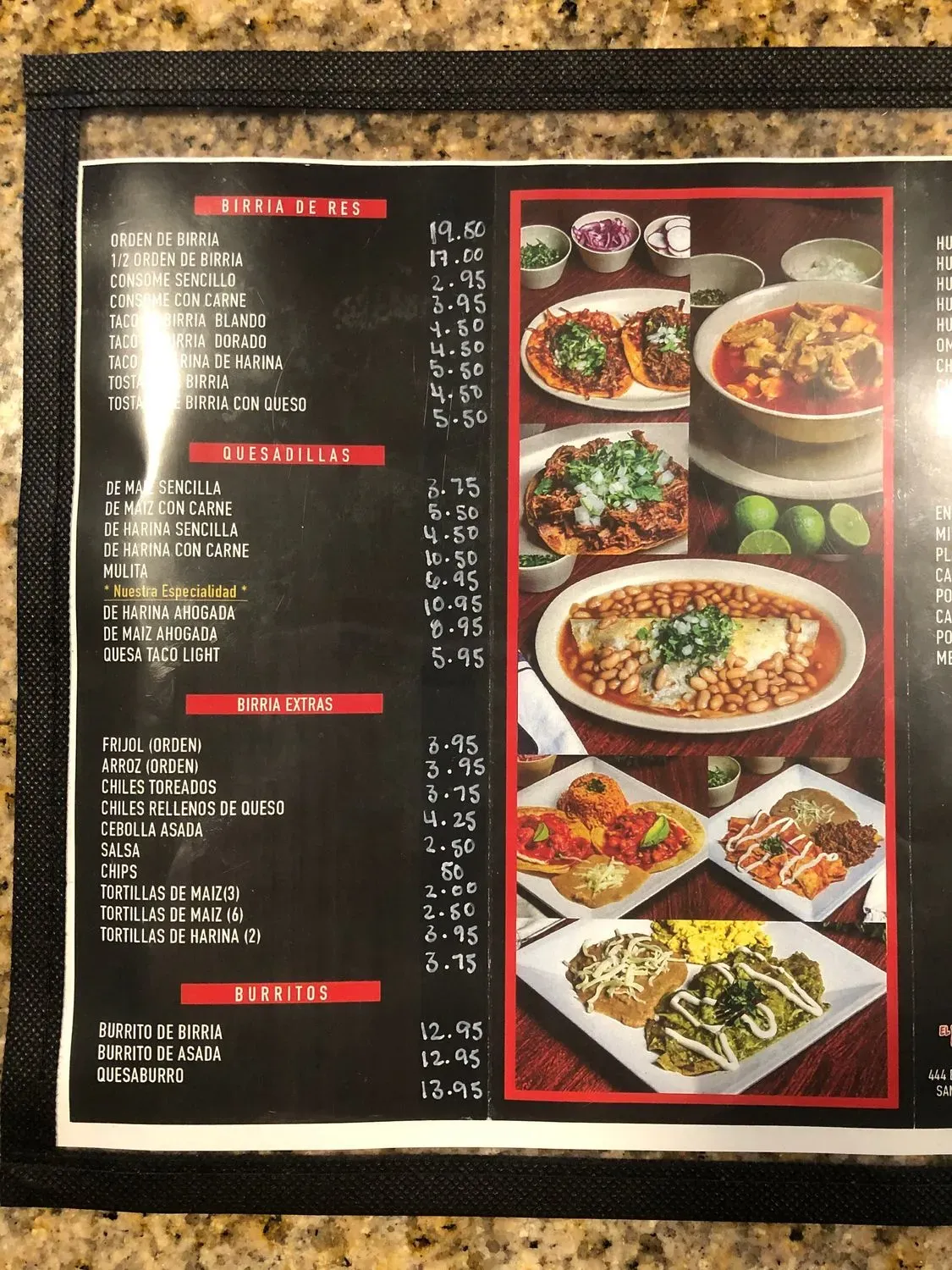 Menu 4