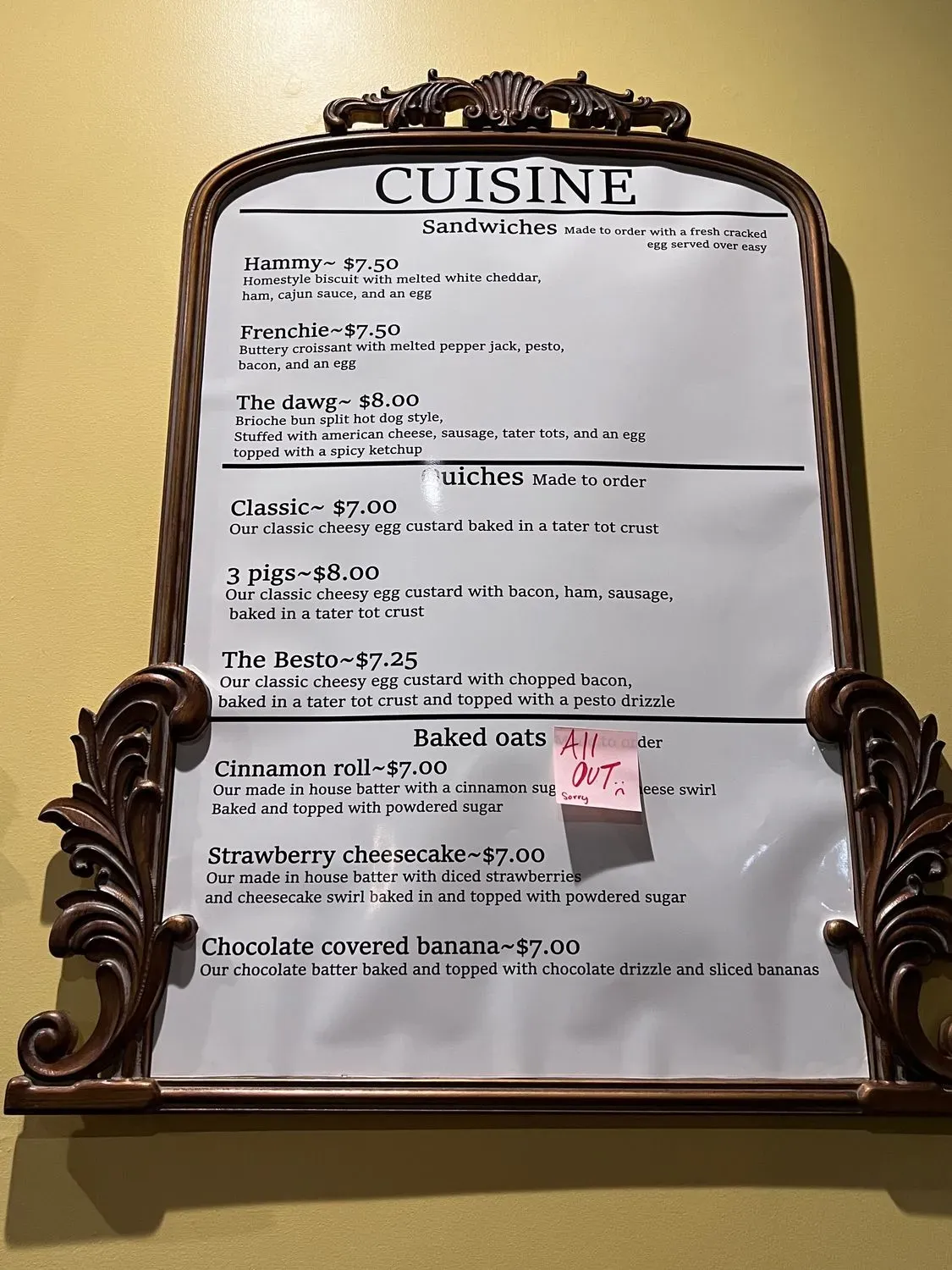 Menu 4