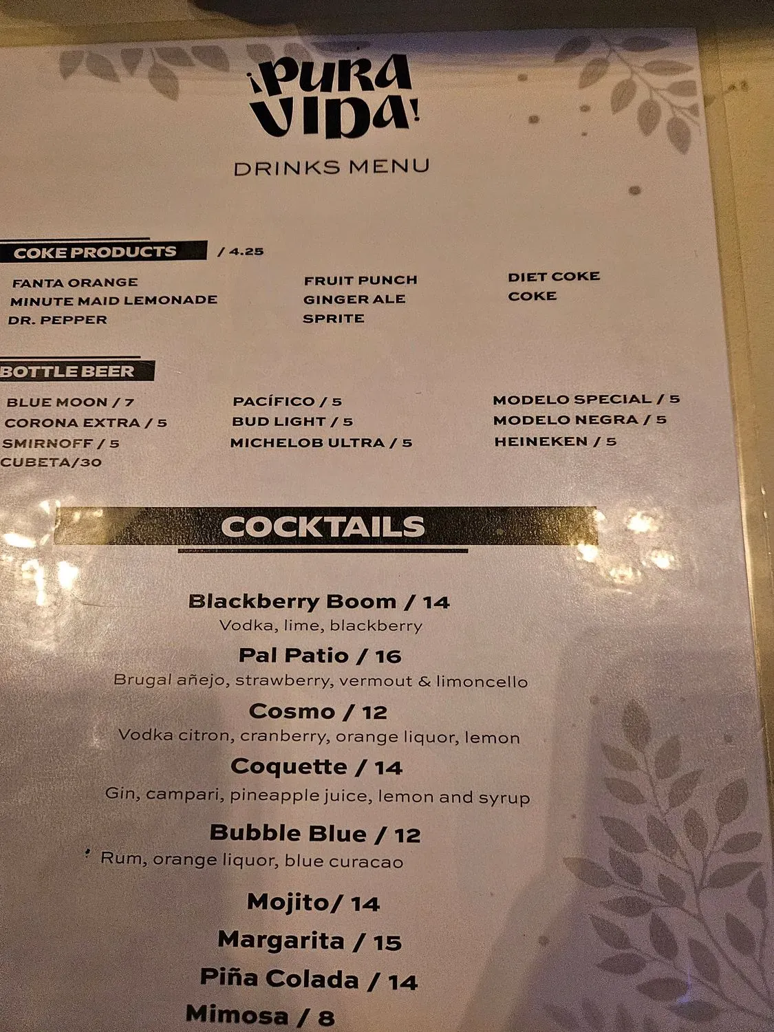 Menu 6