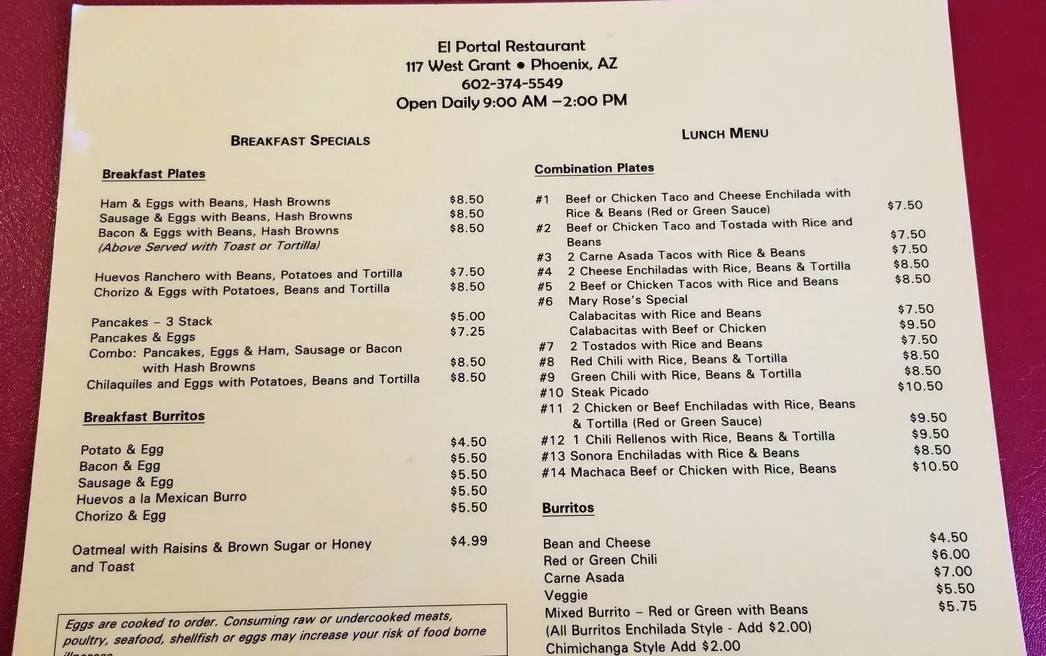 Menu 3