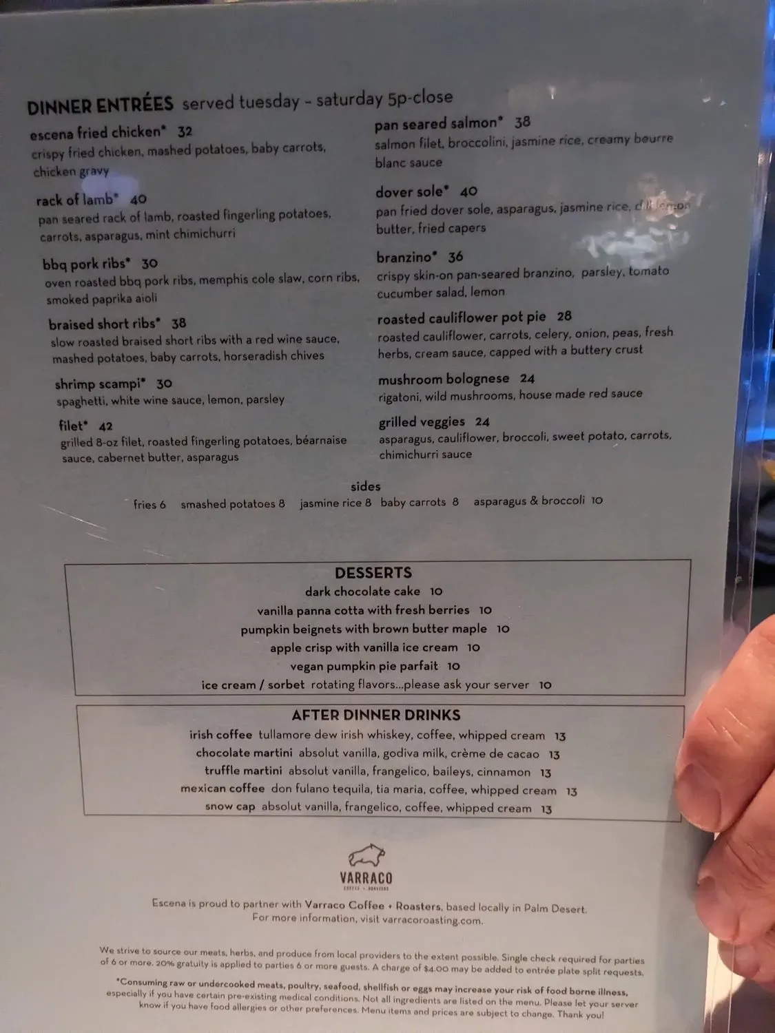 Menu 6