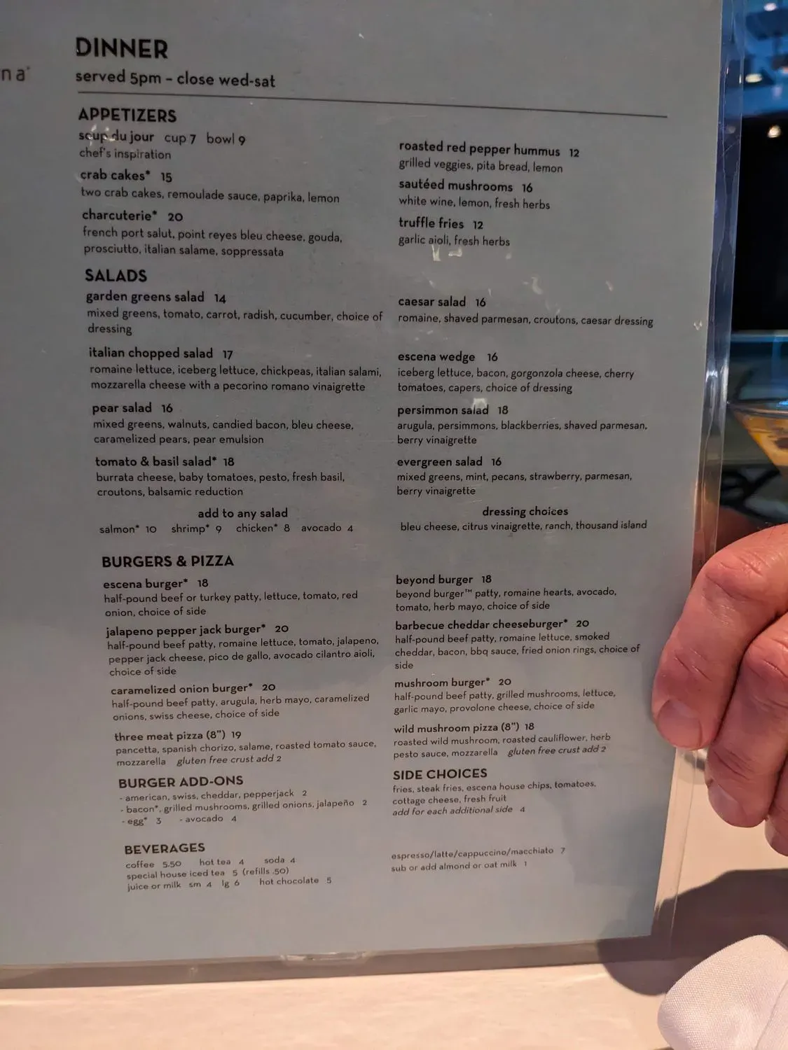 Menu 3