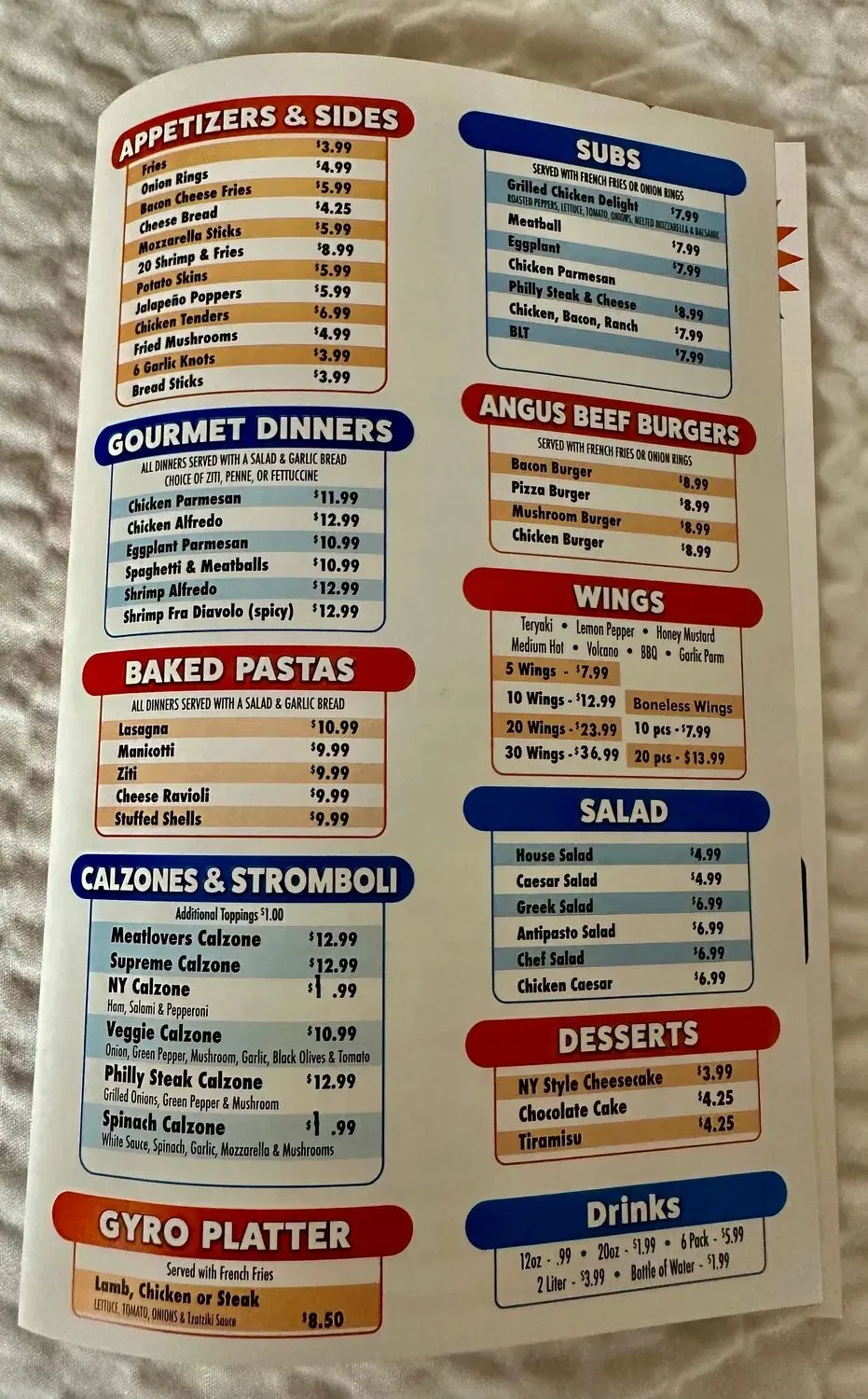 Menu 4