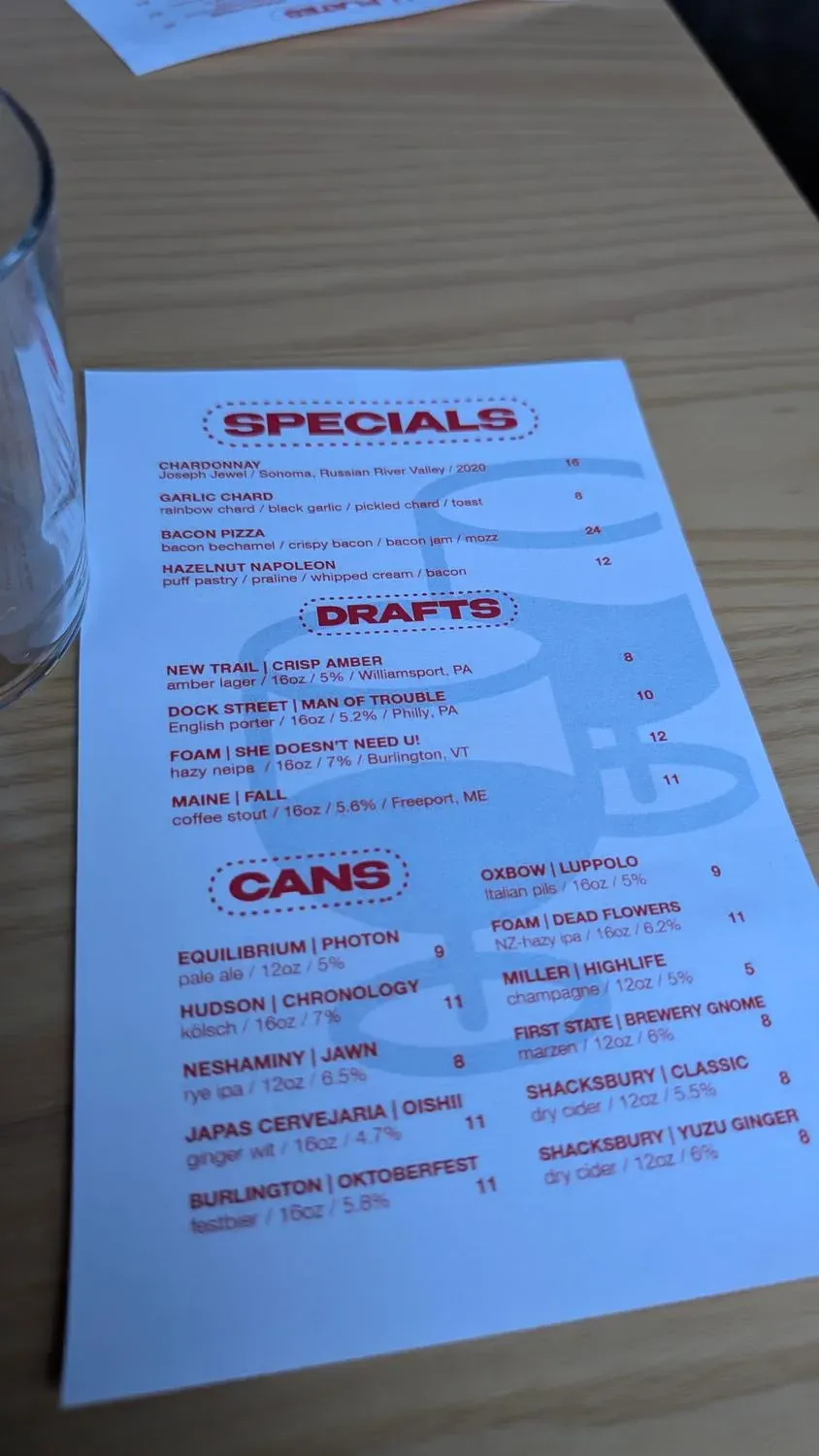 Menu 6