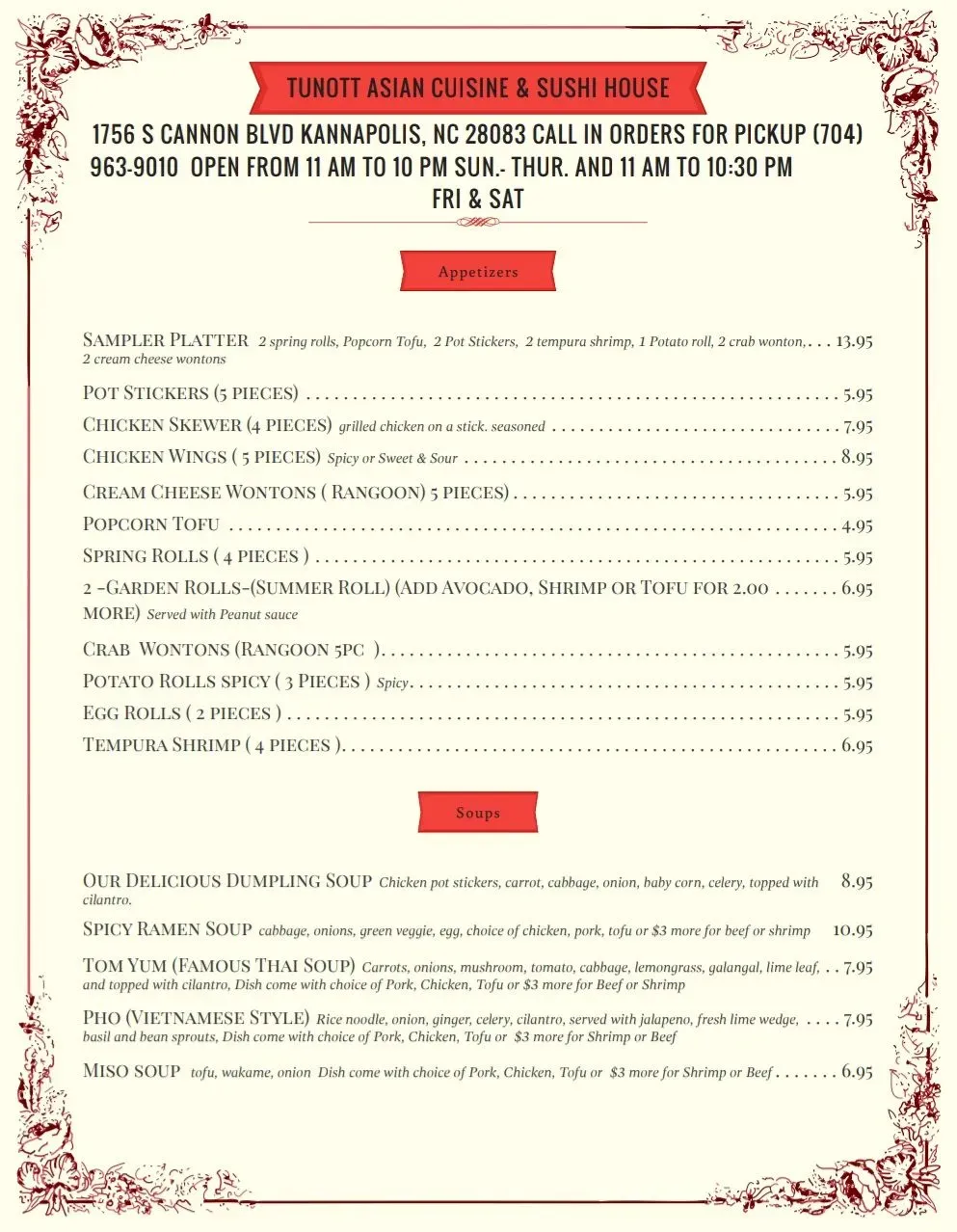 Menu 4