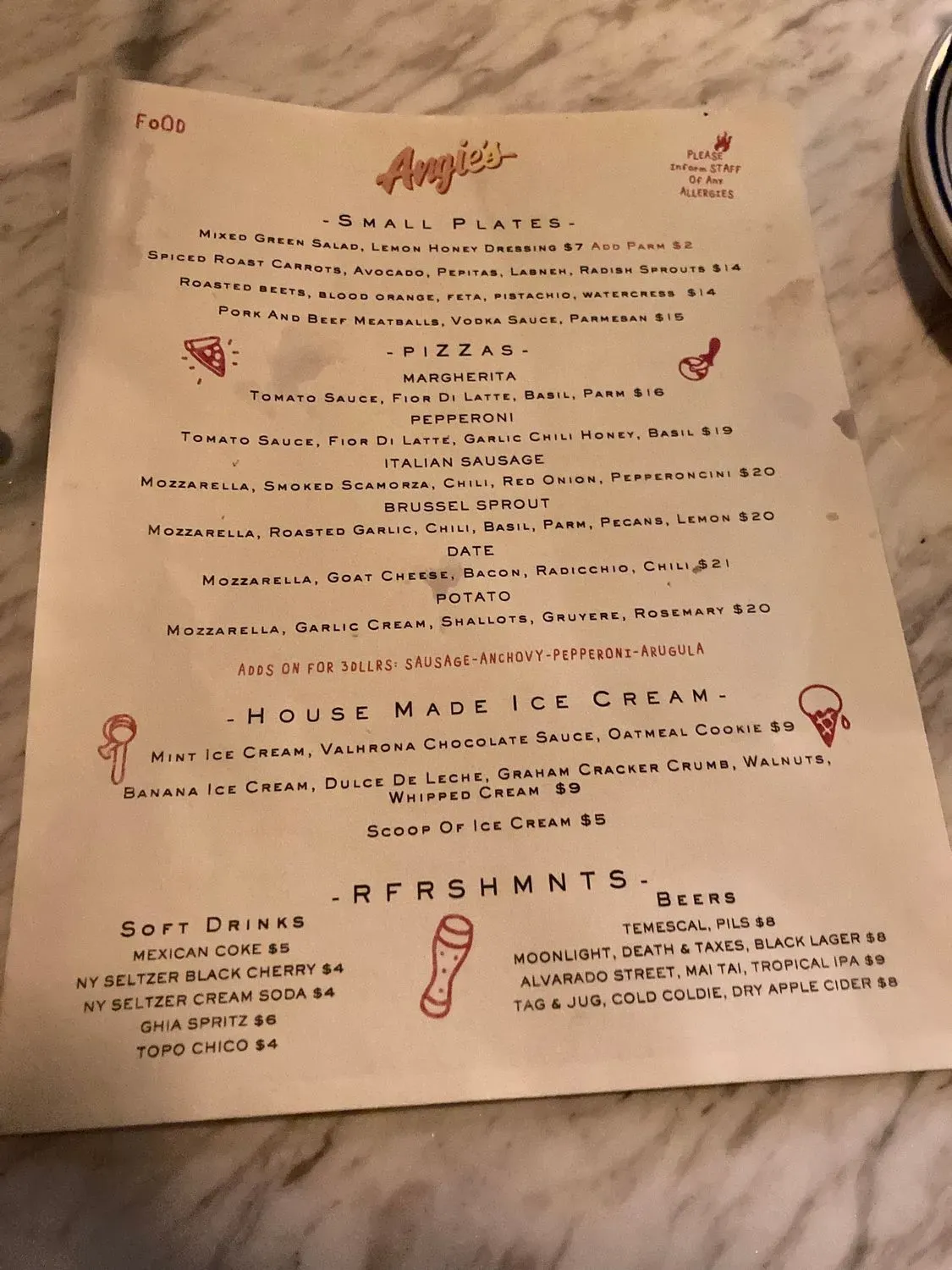 Menu 4