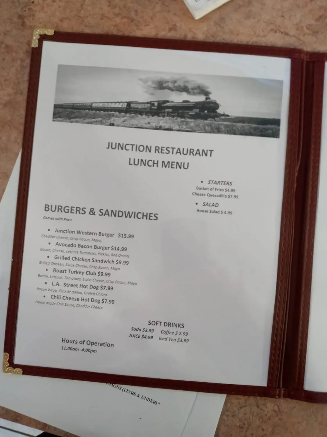 Menu 4