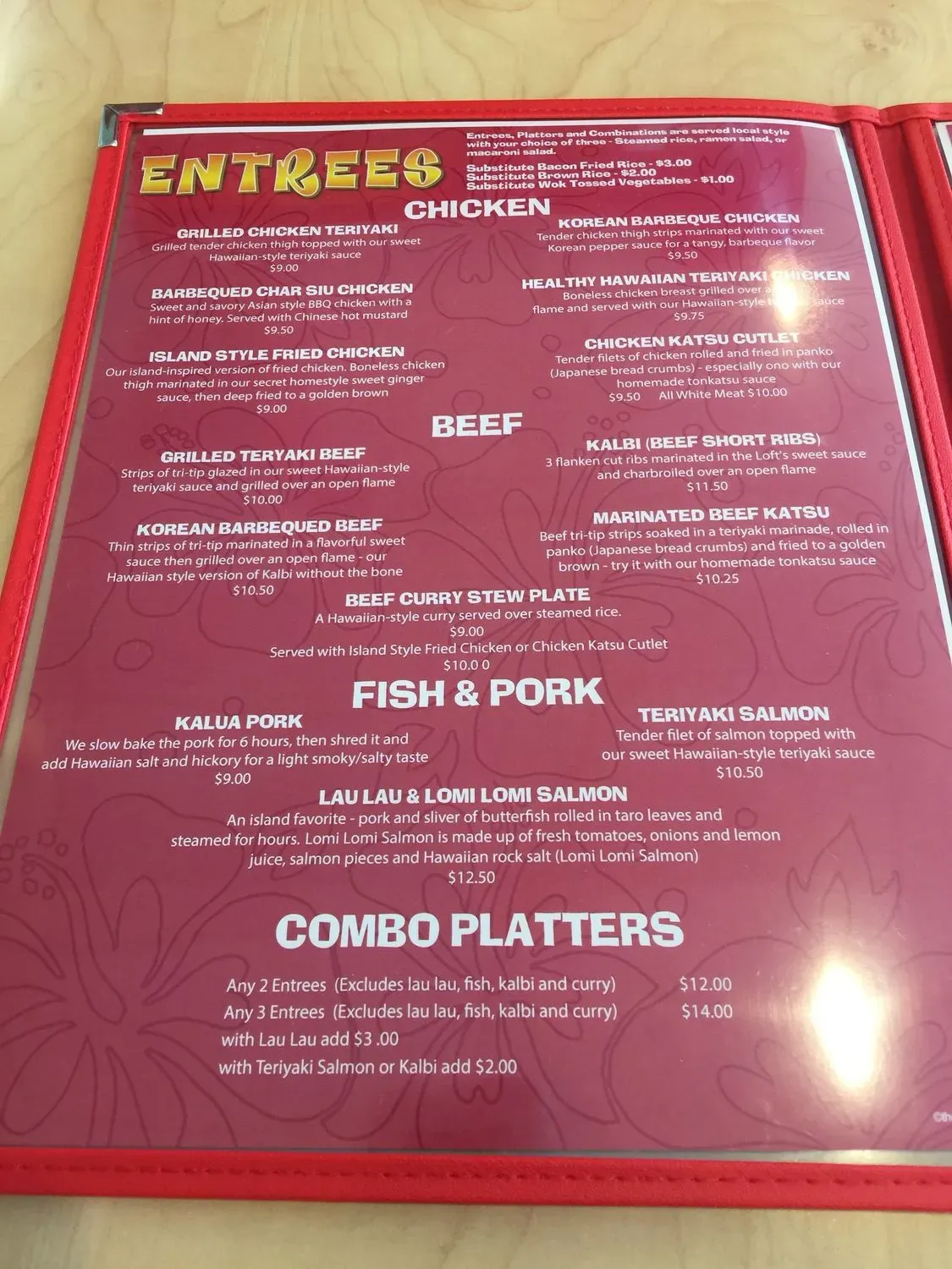 Menu 3