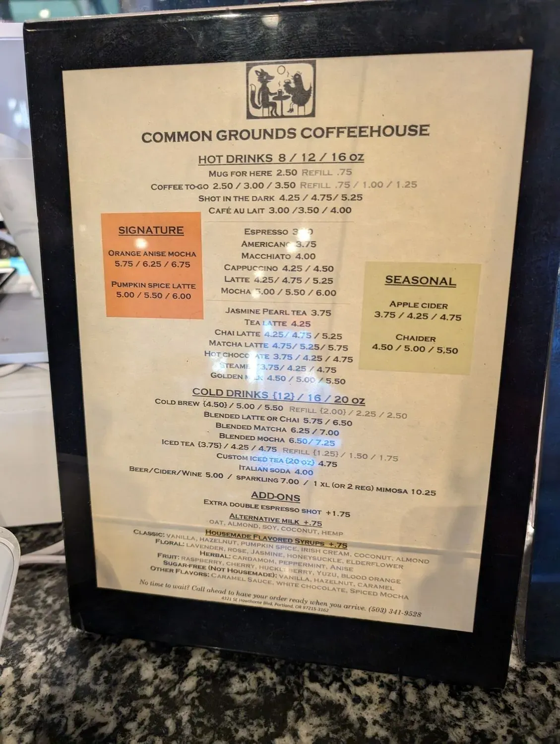 Menu 6