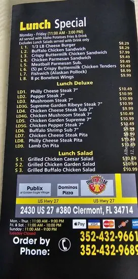 Menu 6