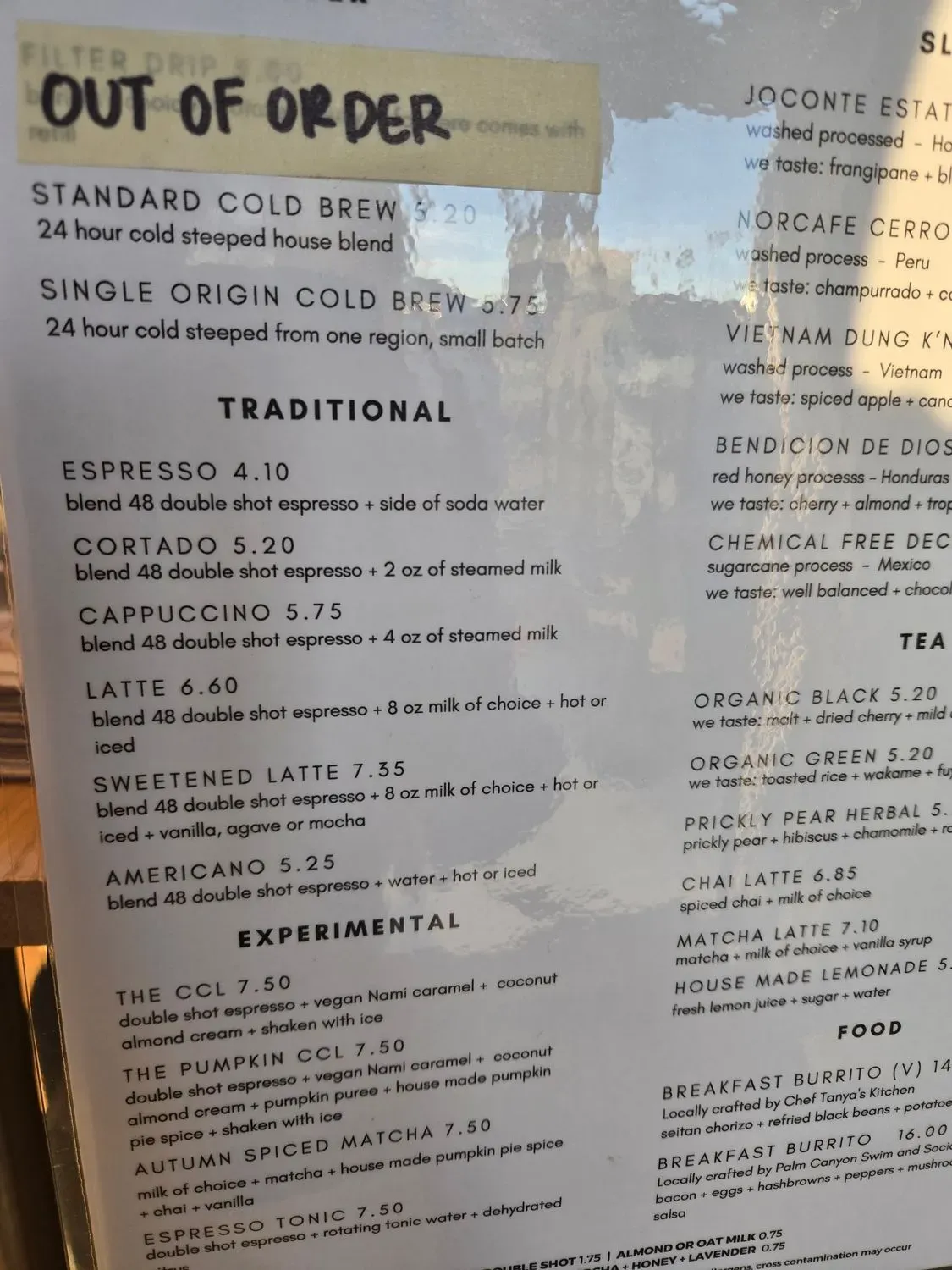 Menu 6