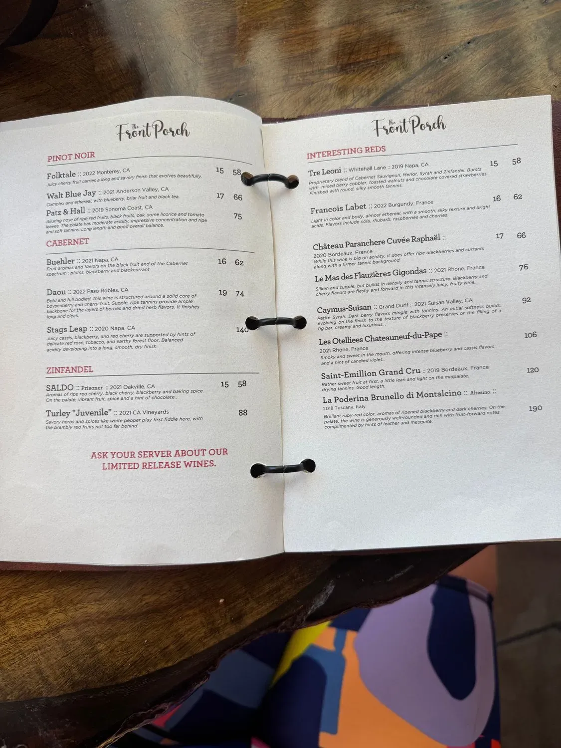 Menu 3