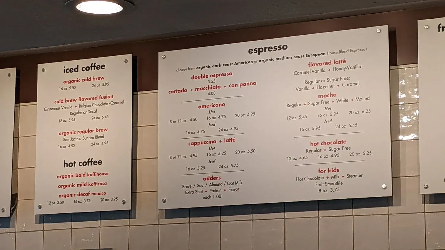 Menu 4