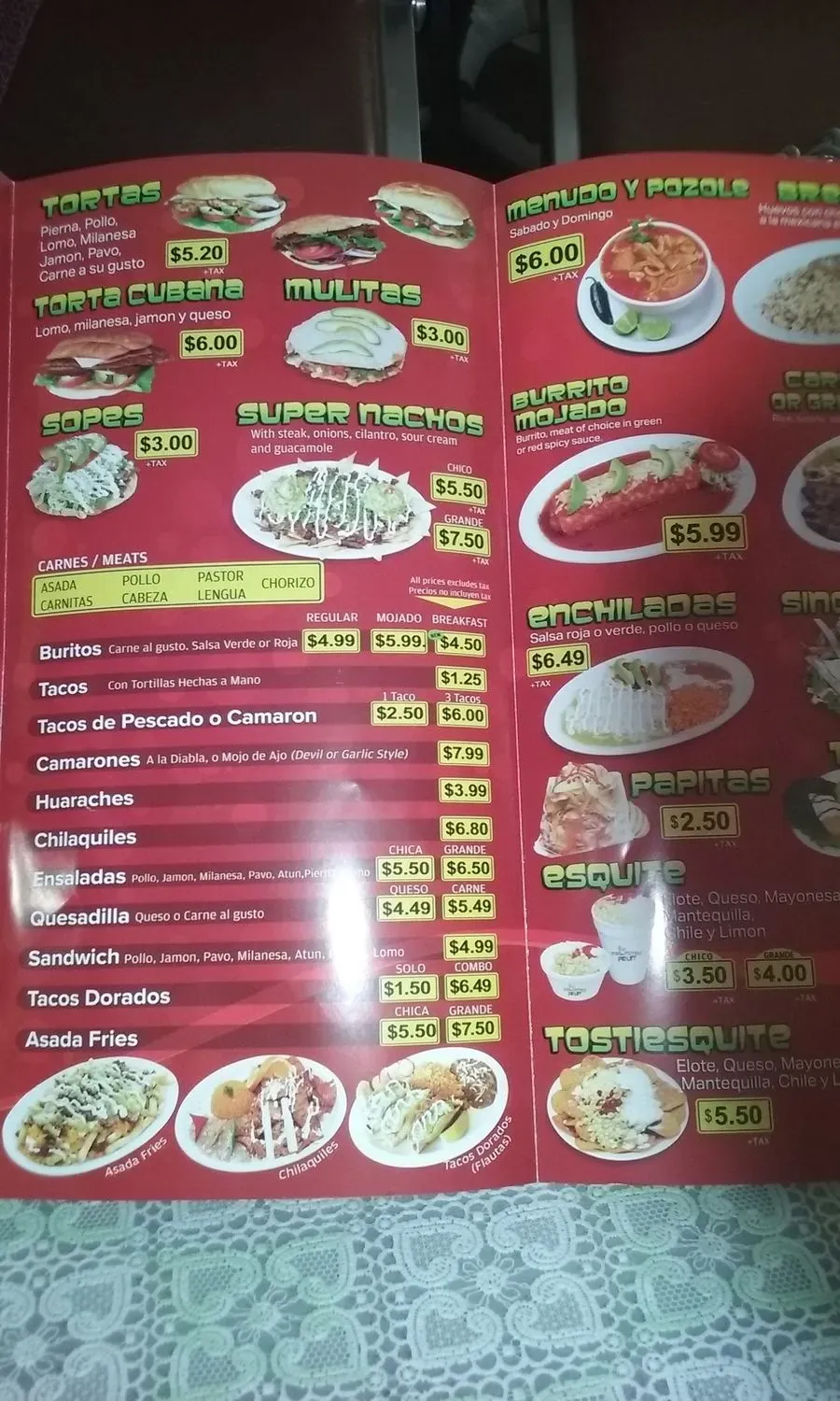 Menu 6