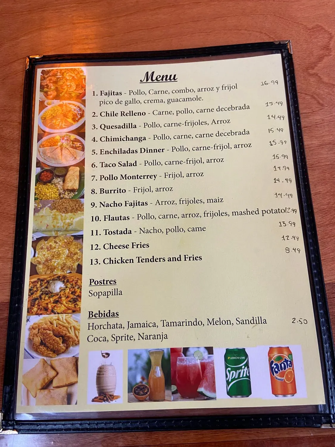 Menu 3