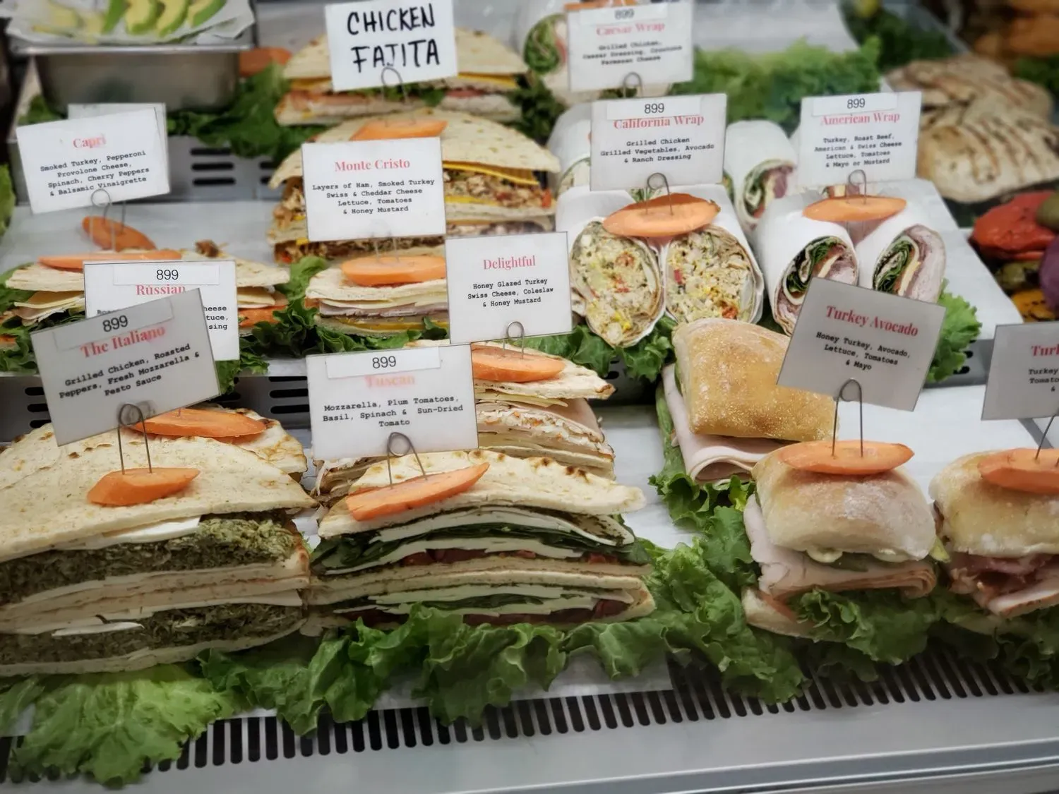 Fresh 2GO Market Menu - Updated November 2025