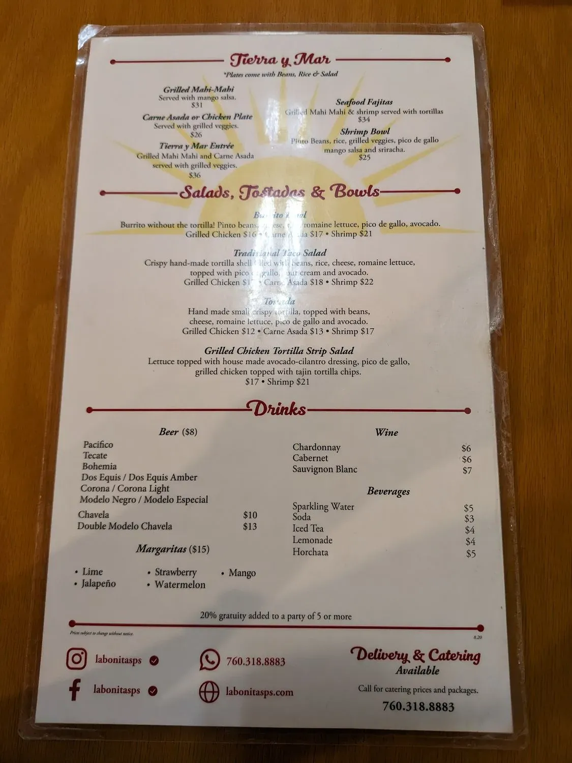 Menu 6