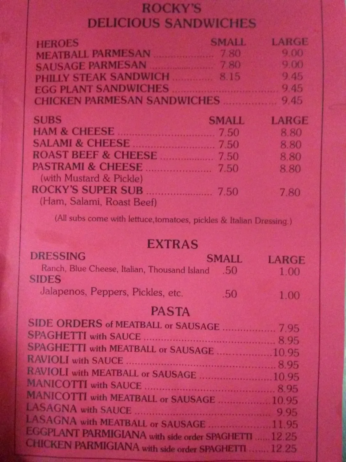 Menu 3