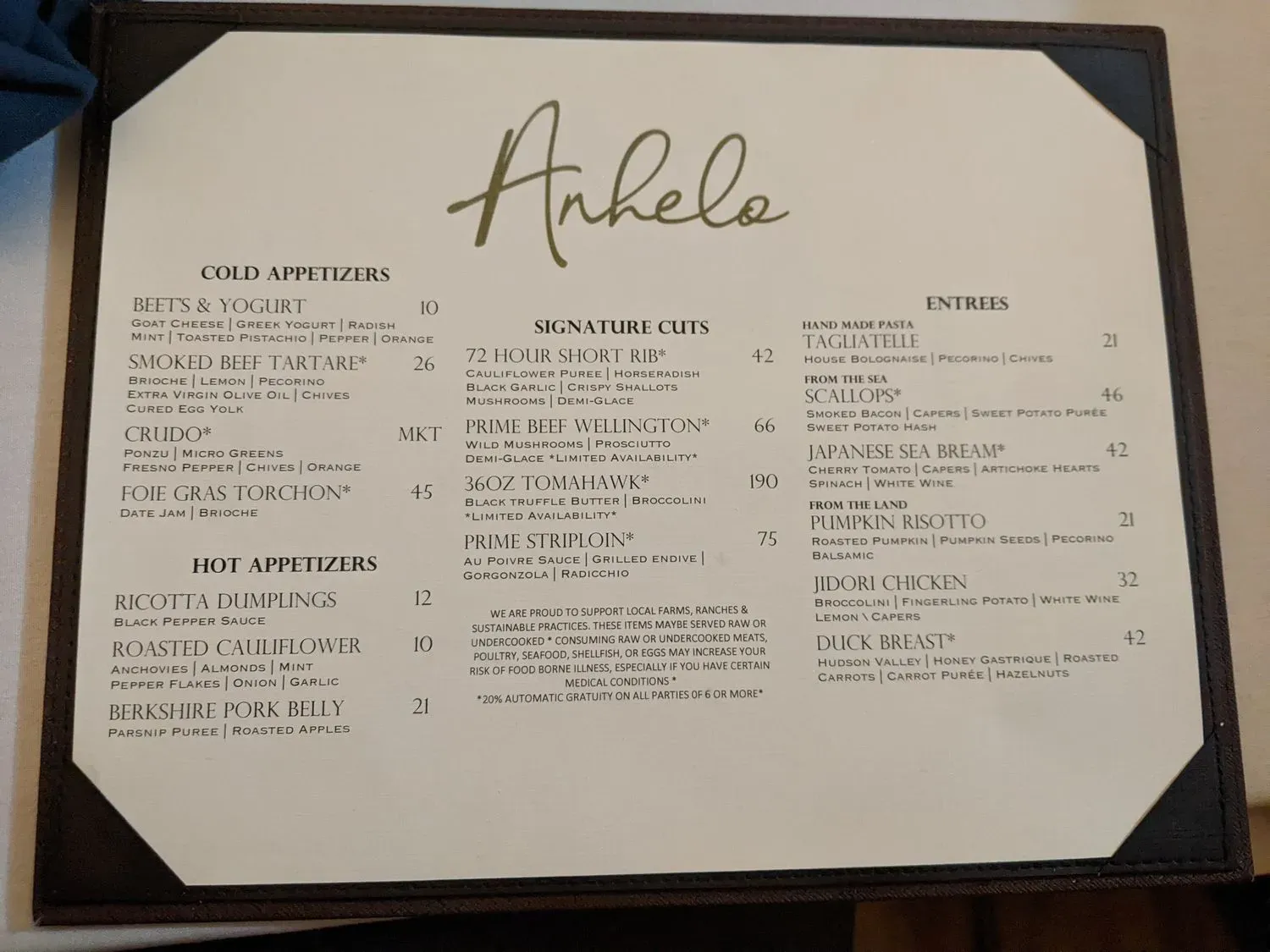 Menu 6