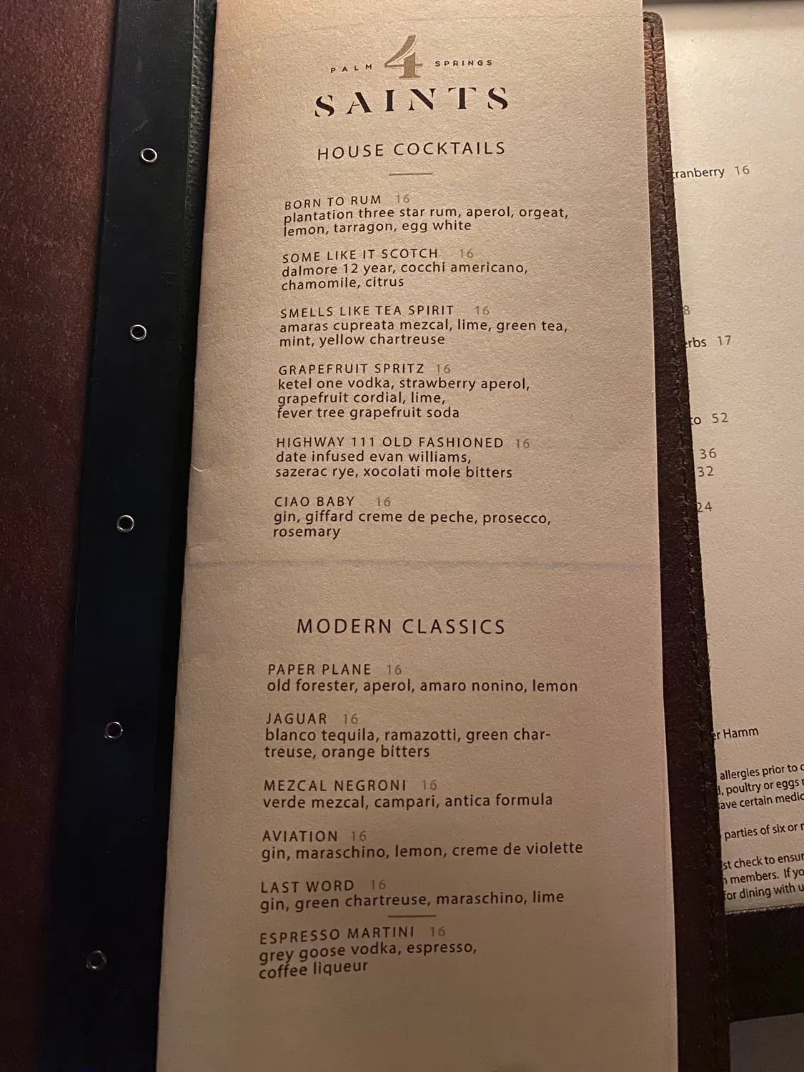 Menu 6