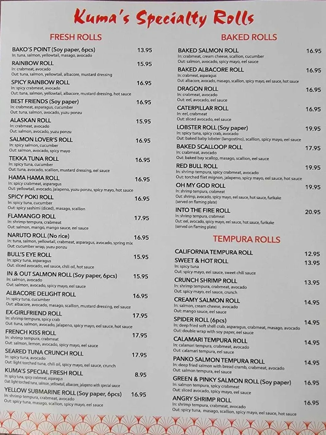 Menu 3