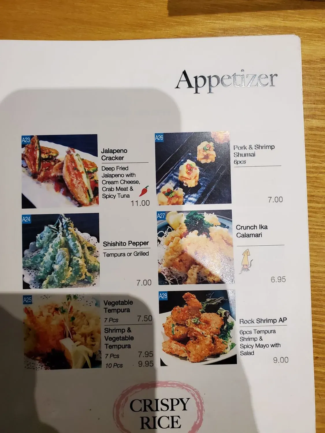 Menu 3